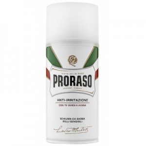 Огляд Піна для гоління Proraso з екстрактом Зеленого чаю для чутливої шкіри 300 мл (8004395001941): характеристики, відгуки, ціни.