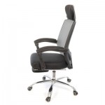 Огляд Офісне крісло Аклас Катран CH RL(L) Чорний (Чорний Сірий) (10047595): характеристики, відгуки, ціни.