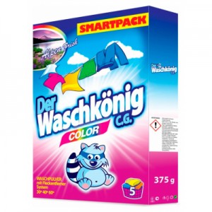 Огляд Пральний порошок Waschkonig Color 375 г (4260353550614): характеристики, відгуки, ціни.