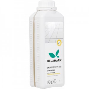 Огляд Засіб для миття підлоги DeLaMark з ароматом лимону 1 л (4820152330710): характеристики, відгуки, ціни.