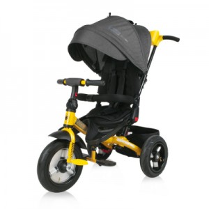 Огляд Дитячий велосипед Lorelli Jaguar Air black/yellow (JAGUAR AIR black/yellow): характеристики, відгуки, ціни.