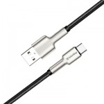 Огляд Дата кабель USB 2.0 AM to Type-C 1.0m head metal black ColorWay (CW-CBUC046-BK): характеристики, відгуки, ціни.