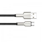 Огляд Дата кабель USB 2.0 AM to Type-C 1.0m head metal black ColorWay (CW-CBUC046-BK): характеристики, відгуки, ціни.