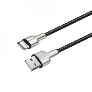 Огляд Дата кабель USB 2.0 AM to Type-C 1.0m head metal black ColorWay (CW-CBUC046-BK): характеристики, відгуки, ціни.
