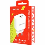 Огляд Зарядний пристрій Canyon PD 20W/QC3.0 18W (CNE-CHA20W04): характеристики, відгуки, ціни.