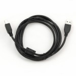 Огляд Кабель для принтера USB 2.0 AM/BM 3.0m ferrite Cablexpert (CCFB-USB2-AMBM-3M): характеристики, відгуки, ціни.