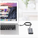 Огляд Концентратор Maiwo USB 3.0 Type-A / Type-C to 7х USB3.0 (KH700): характеристики, відгуки, ціни.