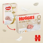 Огляд Підгузок Huggies Elite Soft 1 (3-5 кг) Jumbo 50 шт (5029053564883): характеристики, відгуки, ціни.
