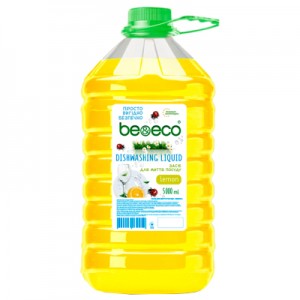 Огляд Засіб для ручного миття посуду Be&Eco Лимон 5 л (4820168433412): характеристики, відгуки, ціни.