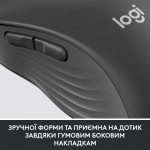 Огляд Мишка Logitech Signature M650 Wireless for Business Graphite (910-006274): характеристики, відгуки, ціни.
