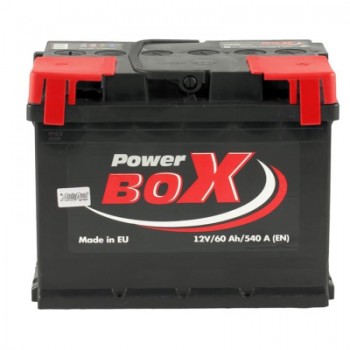 Автомобільний акумулятор PowerBox 60 Аh/12V А1 Euro (SLF060-00)