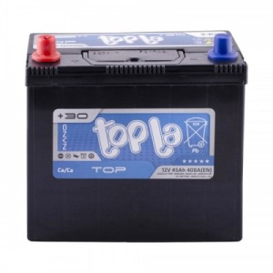 Огляд Акумулятор автомобільний Topla 45 Ah/12V Top/Energy Japan (118 145): характеристики, відгуки, ціни.