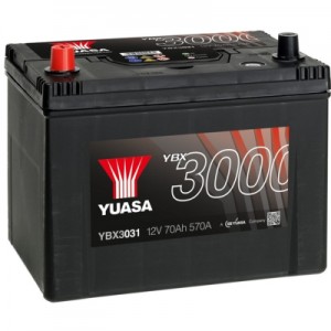 Огляд Акумулятор автомобільний Yuasa 12V 72Ah SMF Battery (YBX3031): характеристики, відгуки, ціни.