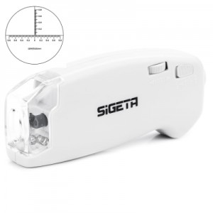 Мікроскоп Sigeta MicroGlass 100x R/T (зі шкалою) (65138)