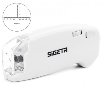 Мікроскоп Sigeta MicroGlass 100x R/T (зі шкалою) (65138)