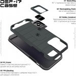 Огляд Чохол до мобільного телефона Armorstandart DEF17 case Samsung A03 (A035) Black (ARM61350): характеристики, відгуки, ціни.