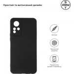 Огляд Чохол до мобільного телефона Armorstandart Matte Slim Fit Infinix Note 12 4G (X663D) Black (ARM64498): характеристики, відгуки, ціни.