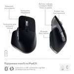 Огляд Мишка Logitech MX Master 3S For Mac Performance Wireless Space Grey (910-006571): характеристики, відгуки, ціни.