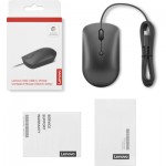 Огляд Мишка Lenovo 540 USB-C Wired Storm Grey (GY51D20876): характеристики, відгуки, ціни.