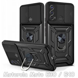 Чохол до мобільного телефона BeCover Military Motorola Moto E30 / E40 Black (708182)