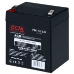 Огляд Батарея до ДБЖ Powercom PM-12-5.0, 12V 5Ah (PM-12-5.0): характеристики, відгуки, ціни.