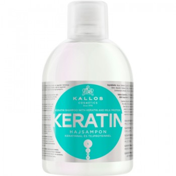 Шампунь Kallos Cosmetics Keratin з кератином і молочним протеїном 1000 мл (5998889508432)