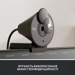 Огляд Веб-камера Logitech Brio 305 FHD for Business Graphite (960-001469): характеристики, відгуки, ціни.