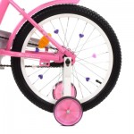 Огляд Дитячий велосипед Prof1 18" Flower Рожевий (Y1881 pink): характеристики, відгуки, ціни.