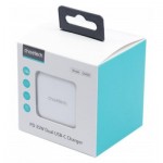 Огляд Зарядний пристрій Choetech 2xUSB-С 35W PD/QC (Q5008-EU-WH): характеристики, відгуки, ціни.