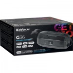 Огляд Акустична система Defender G36 5Вт FM/microSD/USB Black (65036): характеристики, відгуки, ціни.