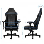 Огляд Крісло ігрове Noblechairs HERO Black/Platinum White (NBL-HRO-PU-BPW): характеристики, відгуки, ціни.