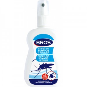 Огляд Спрей від комах Bros від комарів і кліщів 50 мл (5904517061248): характеристики, відгуки, ціни.