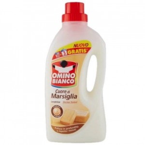 Огляд Гель для прання Omino Bianco Cuore di Marsiglia Серце Марселя 1.15 л (8003650018069): характеристики, відгуки, ціни.