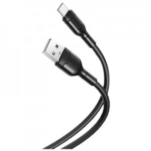 Огляд Дата кабель USB 2.0 AM to Type-C 1.0m NB212 2.1A Black XO (XO-NB212c-BK): характеристики, відгуки, ціни.