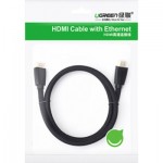 Огляд Кабель мультимедійний HDMI to HDMI 5.0m V1.4 HD118 Ugreen (40412): характеристики, відгуки, ціни.