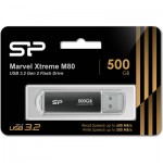 Огляд USB флеш накопичувач Silicon Power 500 GB Silicon Marvel Xtreme M80 USB 3.2 (SP500GBUF3M80V1G): характеристики, відгуки, ціни.