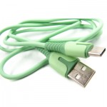 Огляд Дата кабель USB 2.0 AM to Type-C 1.0m mint Dengos (PLS-TC-IND-SOFT-MINT): характеристики, відгуки, ціни.