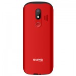 Огляд Мобільний телефон Sigma Comfort 50 Optima Type-C Red (4827798122327): характеристики, відгуки, ціни.