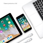 Огляд Дата кабель USB-C to USB-C 2.0m ABMLL82 white Armorstandart (ARM63474): характеристики, відгуки, ціни.