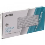 Огляд Клавіатура A4Tech FX51 USB White: характеристики, відгуки, ціни.