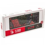 Огляд Клавіатура A4Tech Bloody S98 RGB BLMS Red Switch USB Sports Red (Bloody S98 Sports Red): характеристики, відгуки, ціни.
