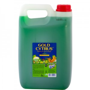 Огляд Засіб для ручного миття посуду Gold Cytrus Лайм 5 л (4820167000226): характеристики, відгуки, ціни.