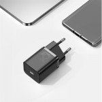 Огляд Зарядний пристрій Baseus 1xUSB 25W (USB-C) + Cable Type-C black (TZCCSUP-L01): характеристики, відгуки, ціни.