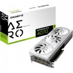 Огляд Відеокарта GIGABYTE GeForce RTX4070 12Gb AERO OC (GV-N4070AERO OC-12GD): характеристики, відгуки, ціни.