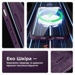 Огляд Чохол до мобільного телефона Armorstandart FAKE Leather Case Apple iPhone 13 Dark Cherry (ARM61370): характеристики, відгуки, ціни.