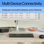 Огляд Клавіатура HP 350 Compact Multi-Device Bluetooth UA Black (692S8AA): характеристики, відгуки, ціни.