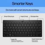 Огляд Клавіатура HP 350 Compact Multi-Device Bluetooth UA Black (692S8AA): характеристики, відгуки, ціни.