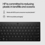 Огляд Клавіатура HP 350 Compact Multi-Device Bluetooth UA Black (692S8AA): характеристики, відгуки, ціни.