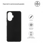Огляд Чохол до мобільного телефона Armorstandart Matte Slim Fit Realme C55 Black (ARM67927): характеристики, відгуки, ціни.