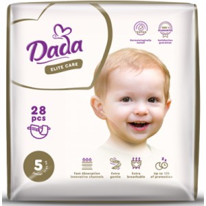 Огляд Підгузки Dada Elite Care Junior (11-25 кг) 28 шт (4820174981112): характеристики, відгуки, ціни.